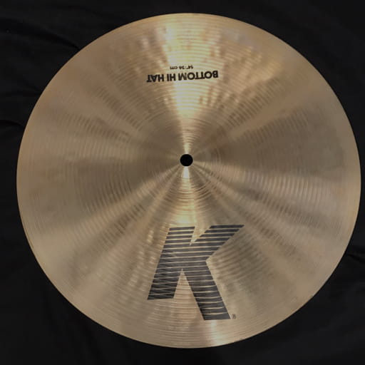 ジルジャン K トップハイハット ボトムハイハット 14インチ シンバル