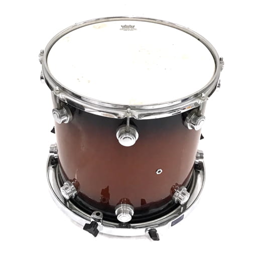 DW フロアタム 内径約35cm 14インチ 打楽器 ドラム関連用品 USA製 保存ケース スタンド付き