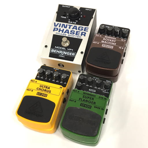 behringer RM600 UC200 SF400 VP1 エフェクター 4点セット
