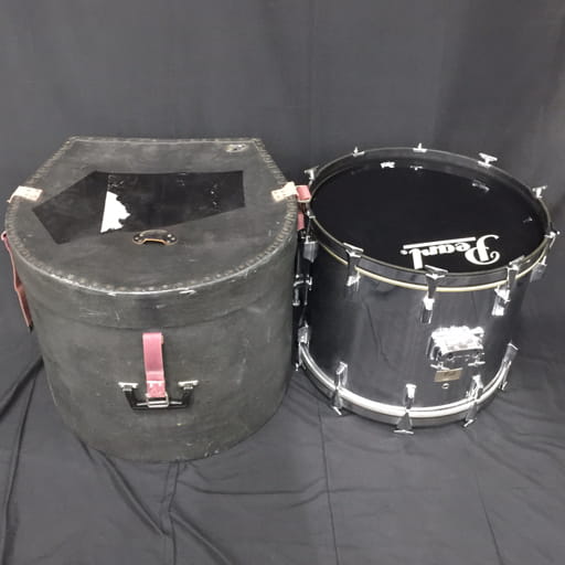 パール フェイバーグラスシェル タバスドラム ケース付き Pearl Fiberglass Shell