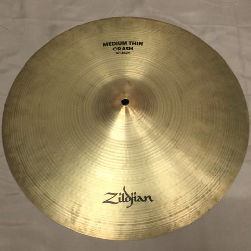 ジルジャン MEDIUM THIN CRASH クラッシュシンバル 16インチ 40cm Zildjian